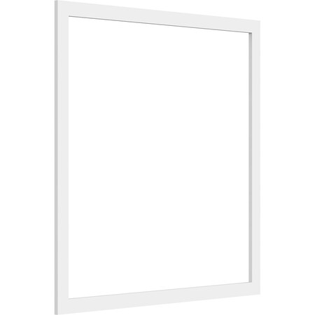 Ekena Millwork Prescott Decorative Wall Panel (Two-Piece), 32"W x 32"H x 3/8"P WALP32X32X037PRE
